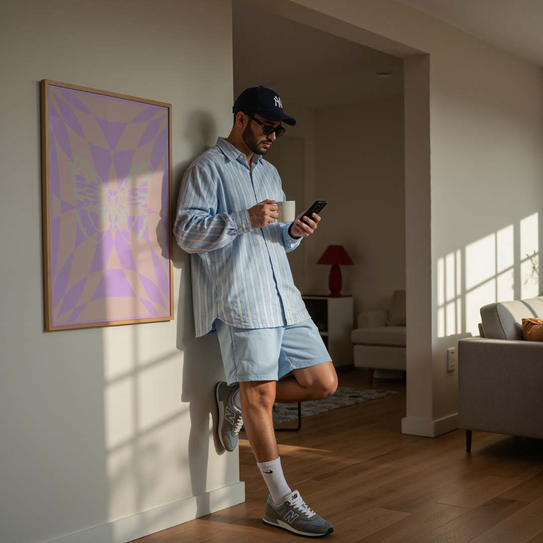 Vlinders Dromen Poster-WallArtistic