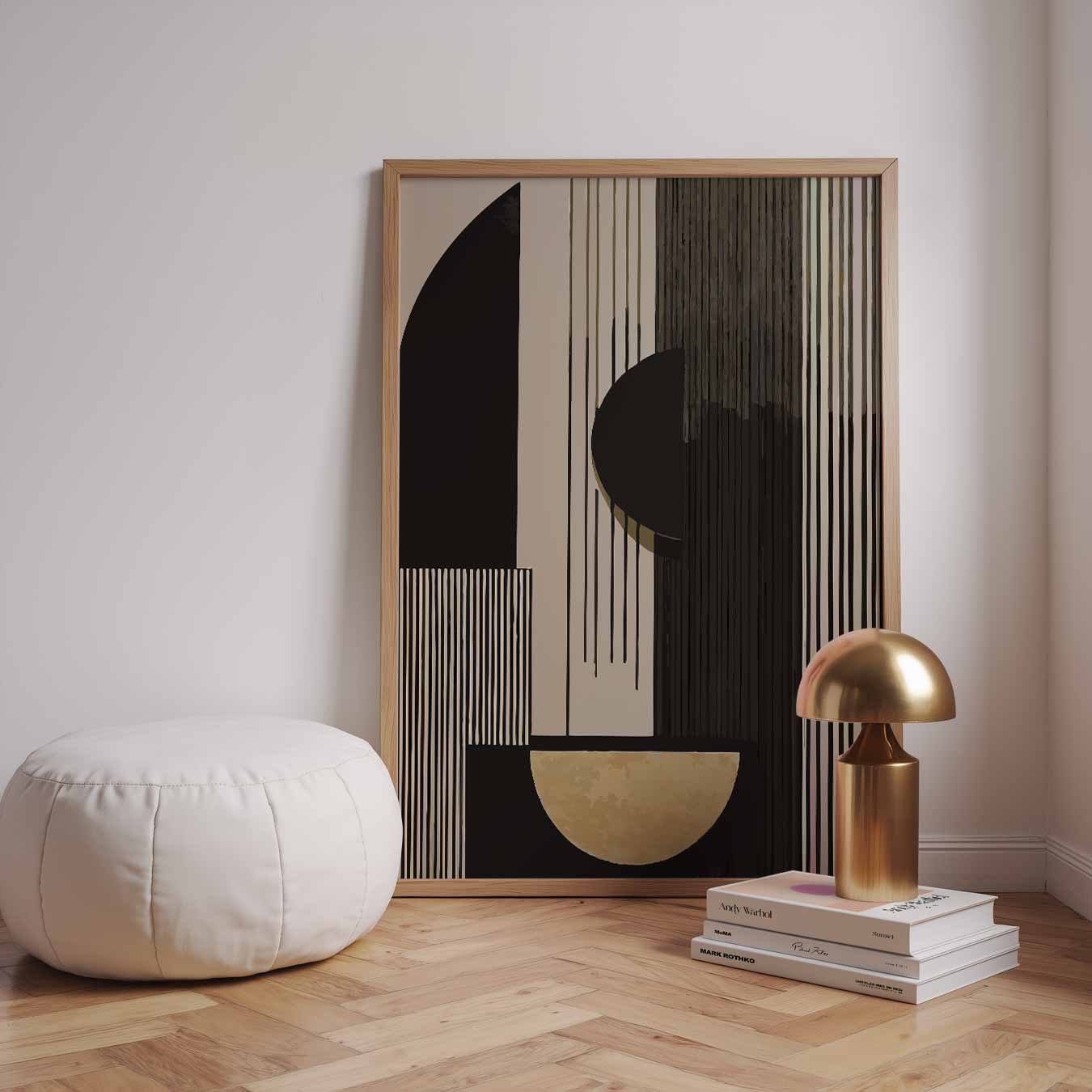 Moderne Geometrische Kunstposter