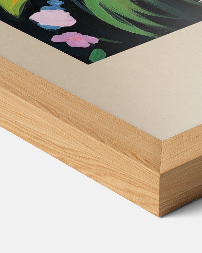 Bloemenpracht Vaas Poster-WallArtistic