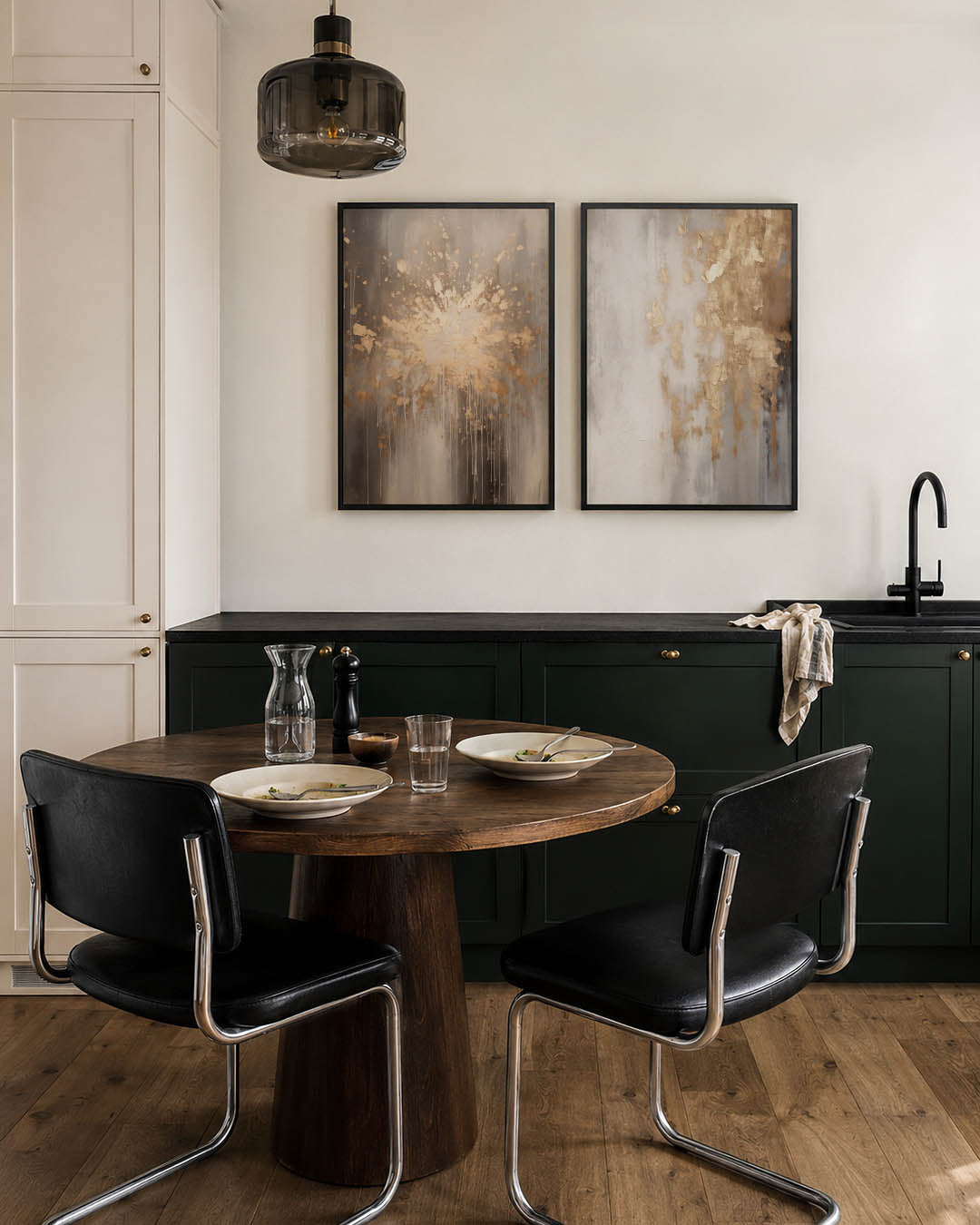 Gouden spatkracht Posterset