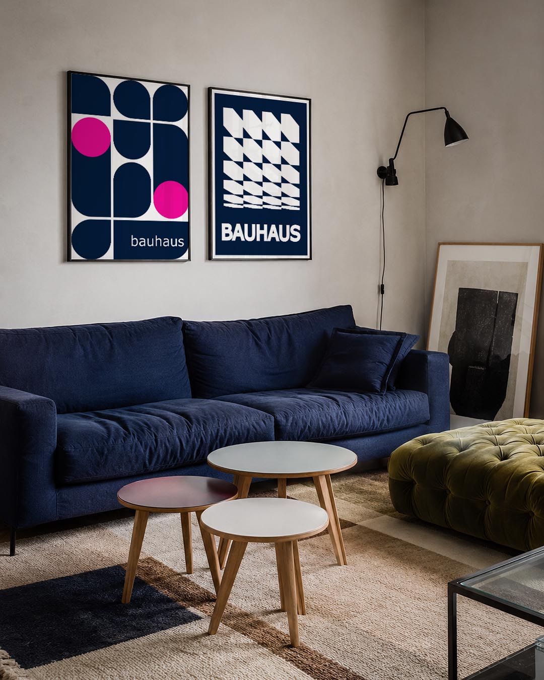 Vormen en kleurvlakken Posterset