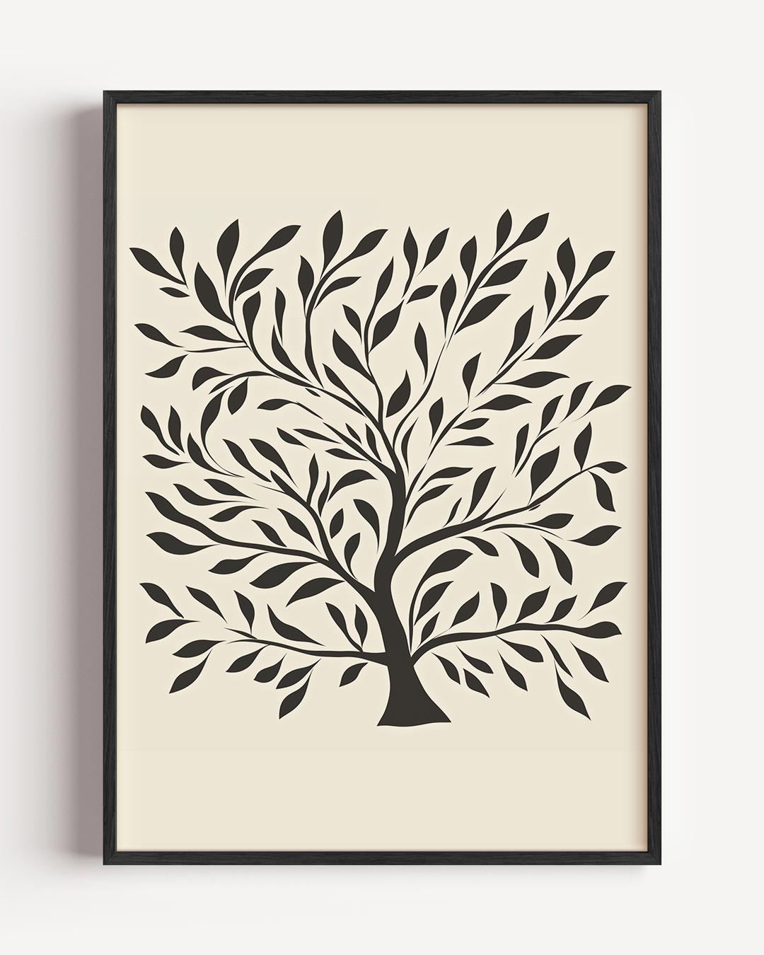 Stijlvolle Boom Kunstposter-WallArtistic