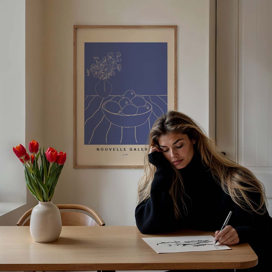 Artistieke Bloemstilleven Poster-WallArtistic