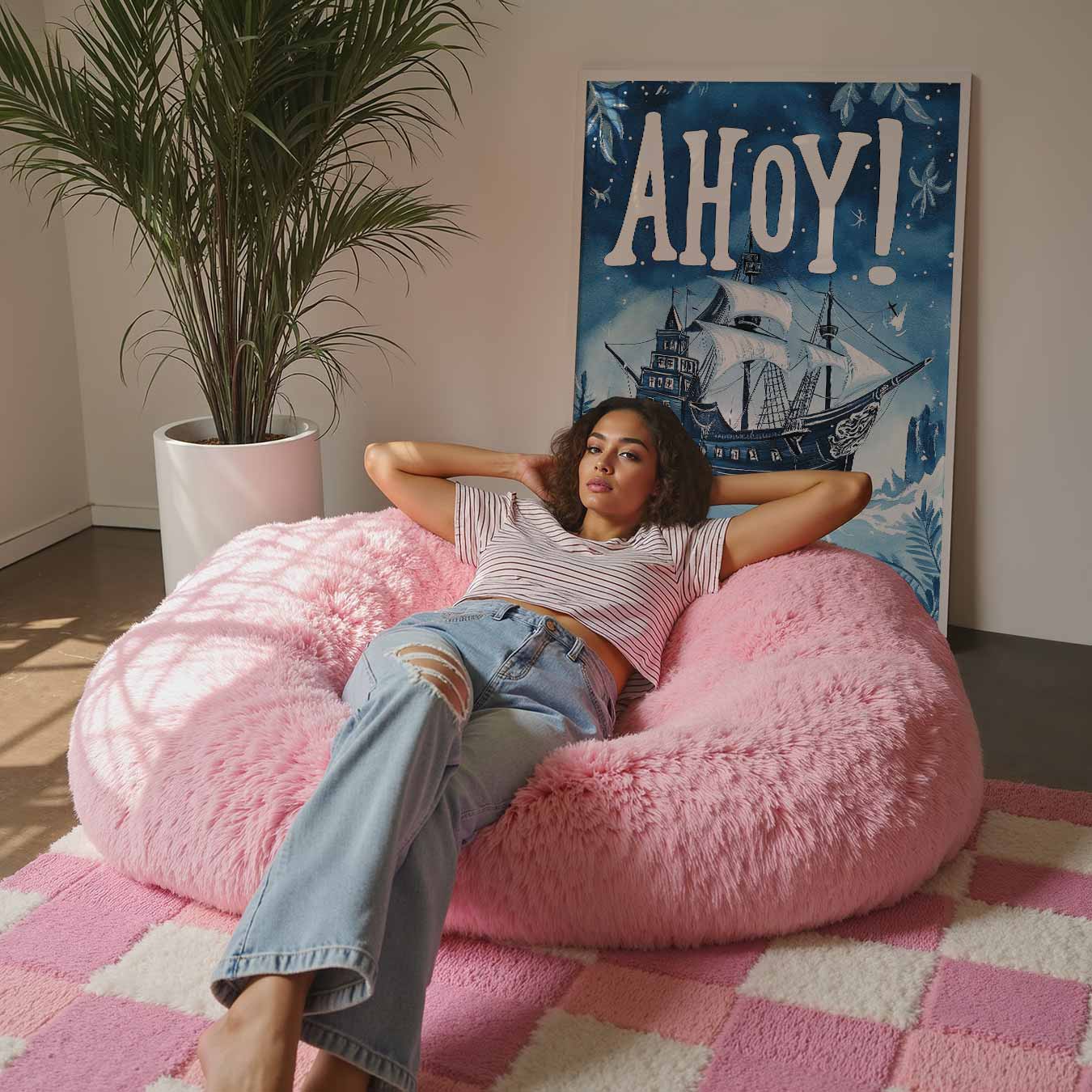 Avontuurlijke Ahoy! Poster-WallArtistic