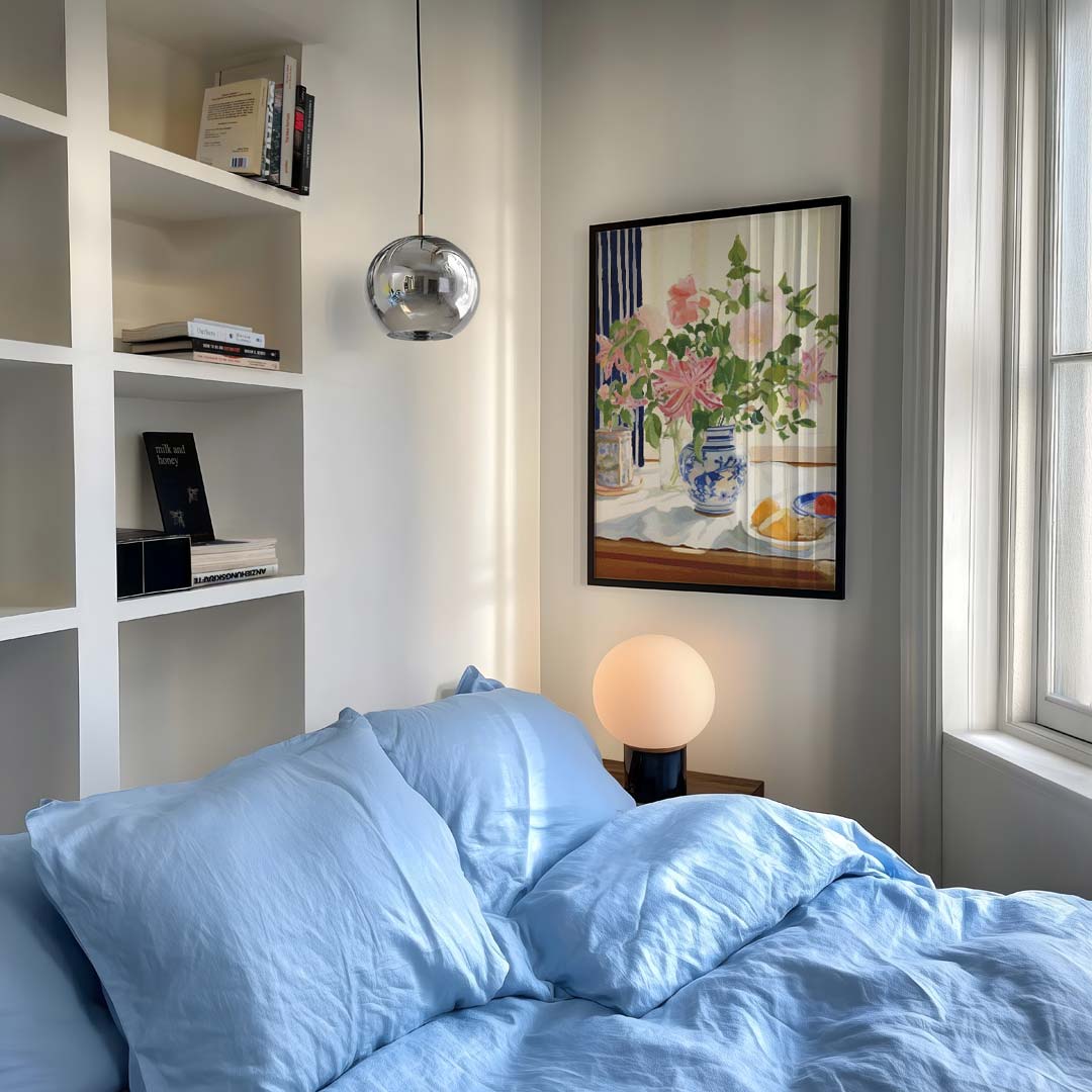 Bloemrijke Ochtendglorie Poster-WallArtistic