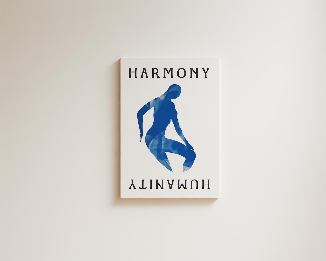 Harmonie in Menselijkheid Kunstwerk-canvas-dibond-plexiglas-wanddecoratie-WallArtistic