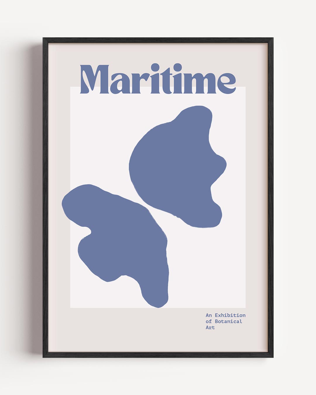 Maritime Botanische Kunst Poster-WallArtistic