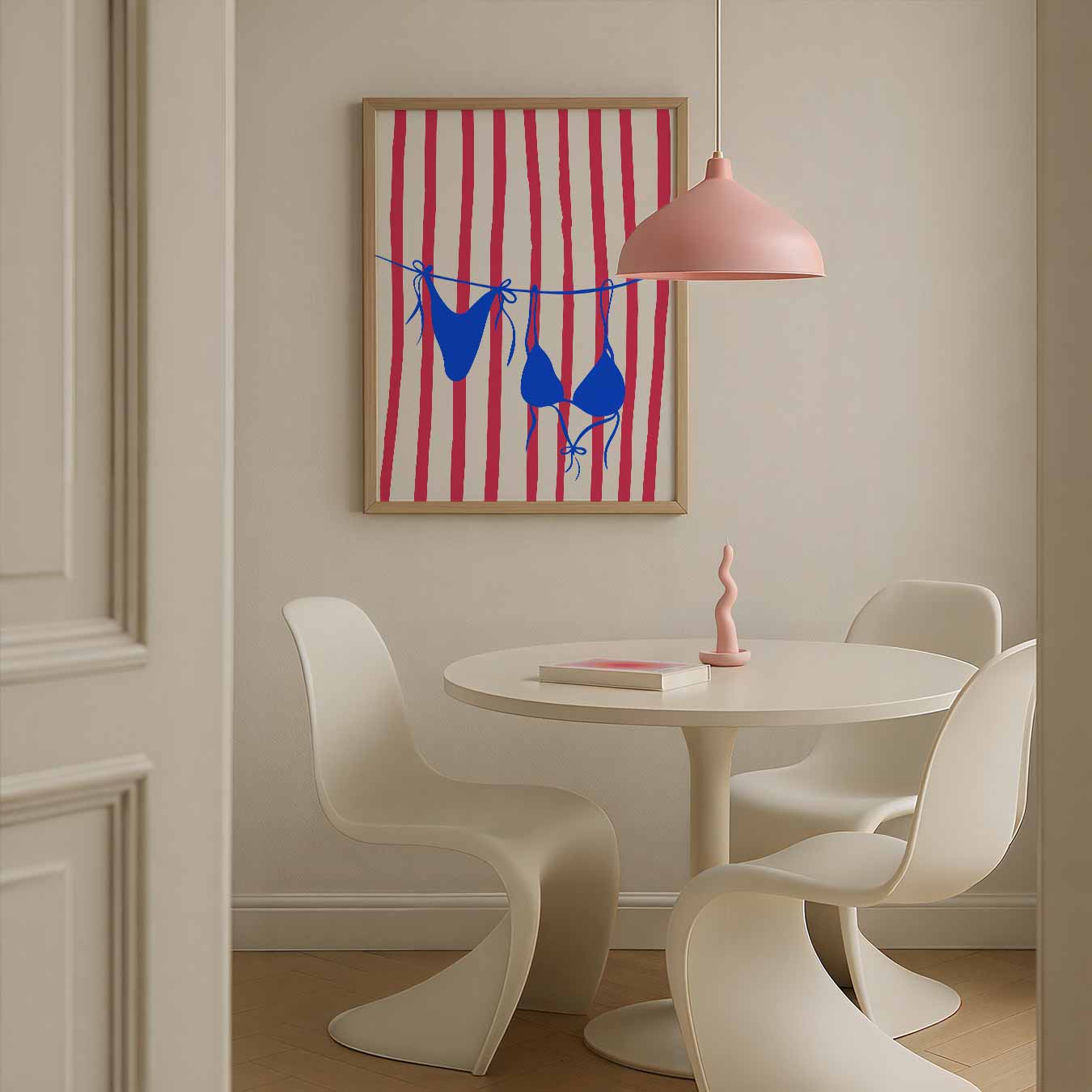 Zomerse Strandvibes Poster-WallArtistic