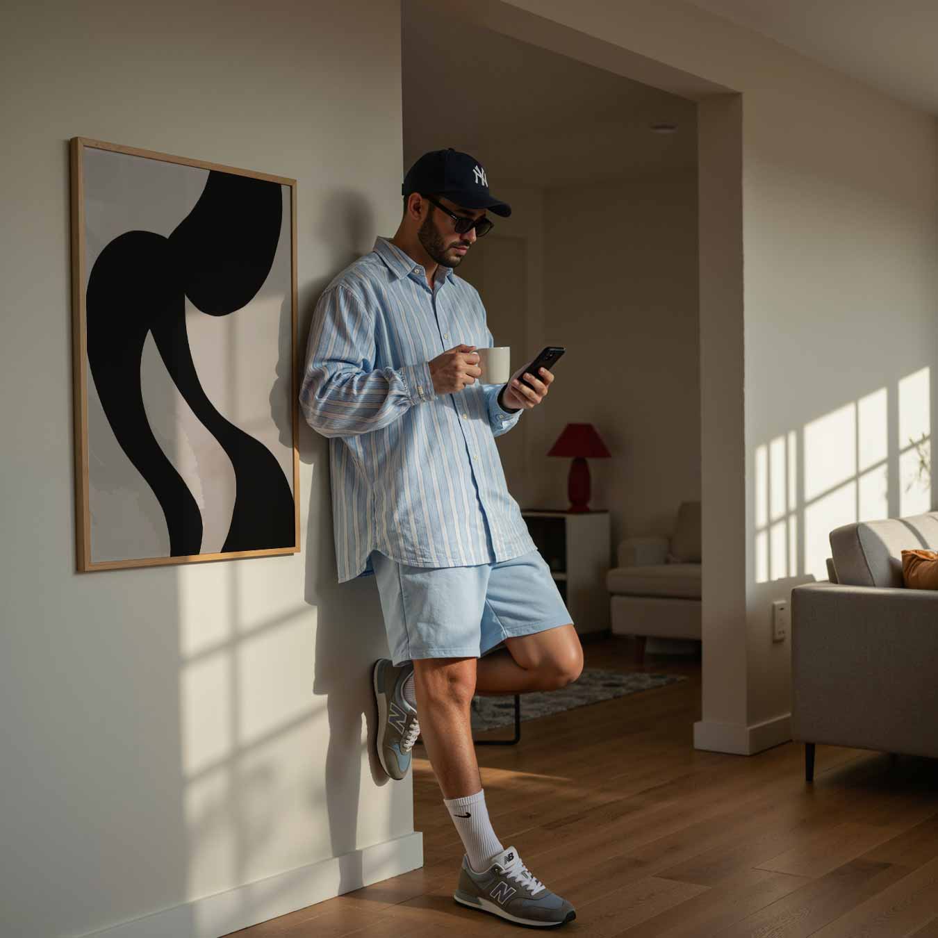 Abstracte Elegantie Wall Art Poster-WallArtistic