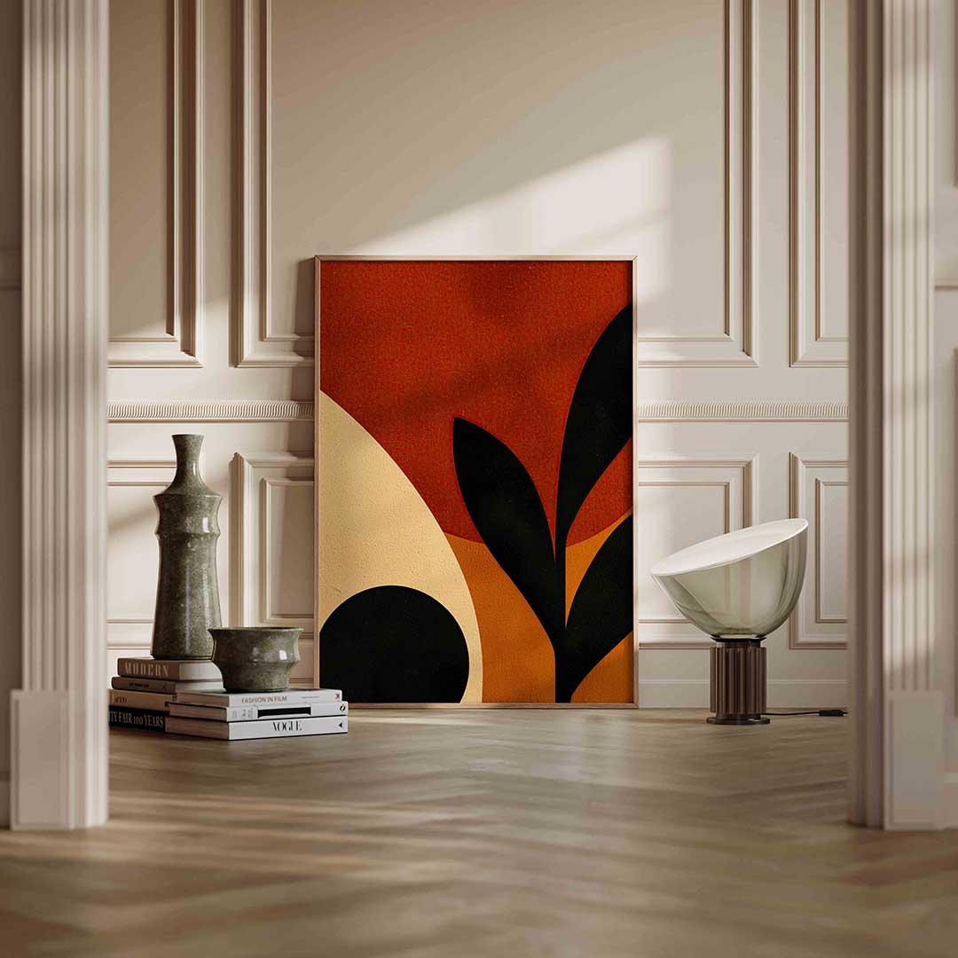 Abstracte vormen Poster
