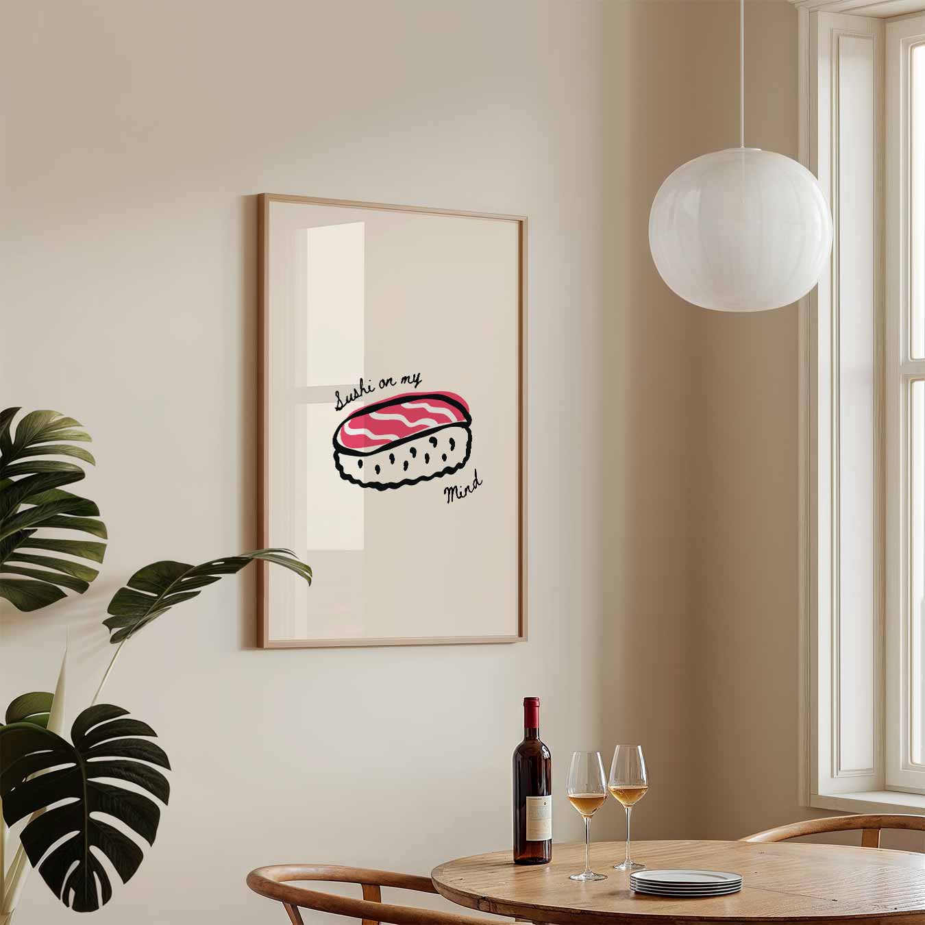 Sushi Liefde Poster-WallArtistic
