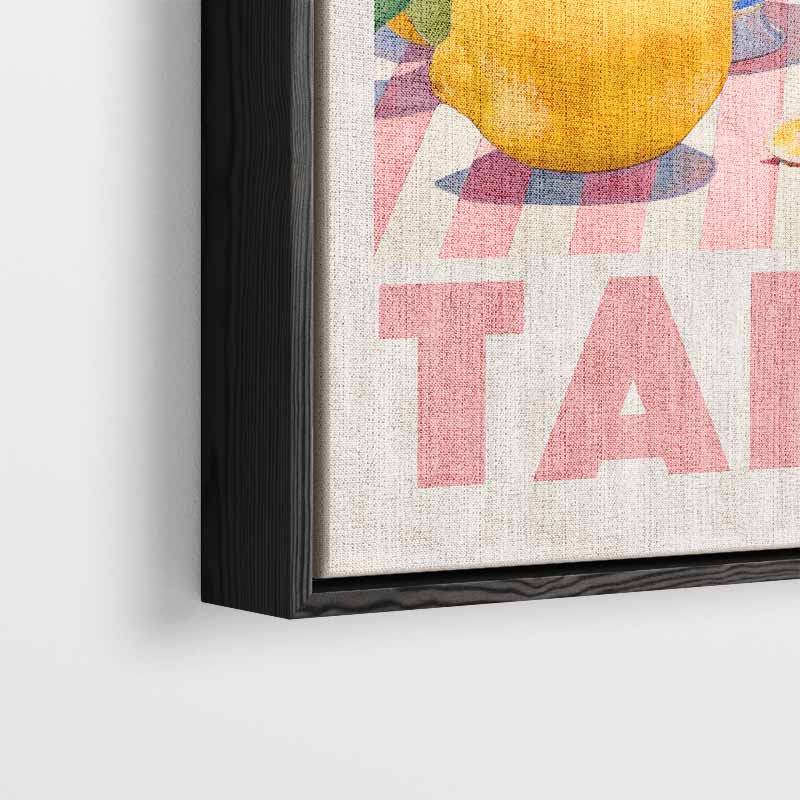 Citroen Tarte Kunstwerk-canvas-dibond-plexiglas-wanddecoratie-WallArtistic