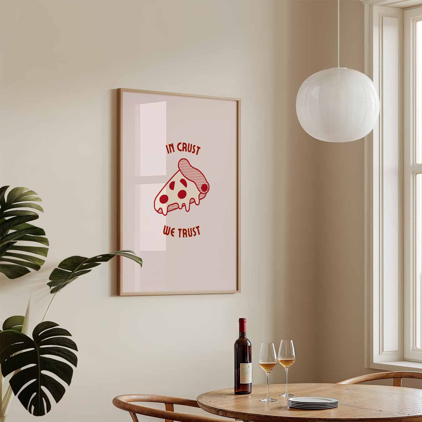 Retro Pizza Poster