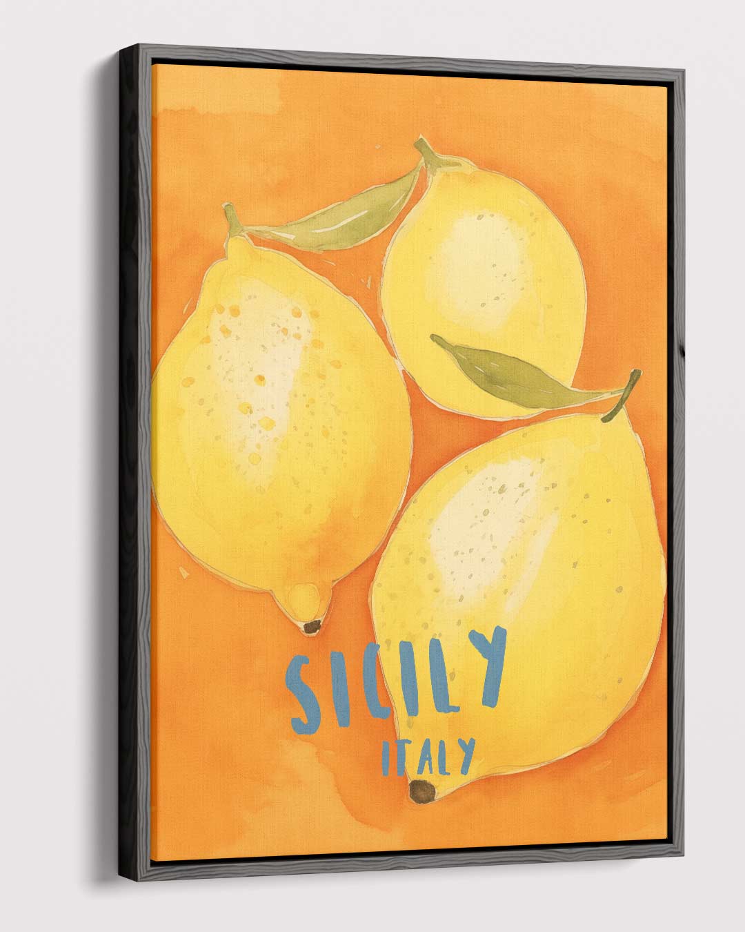 Siciliaanse Citroen Kunstwerk-canvas-dibond-plexiglas-wanddecoratie-WallArtistic