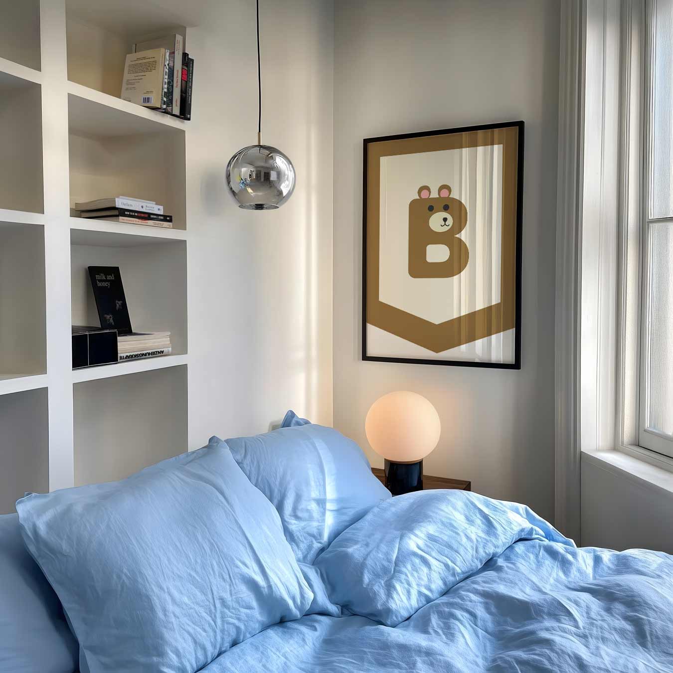 Schattige Berenalfabet Poster
