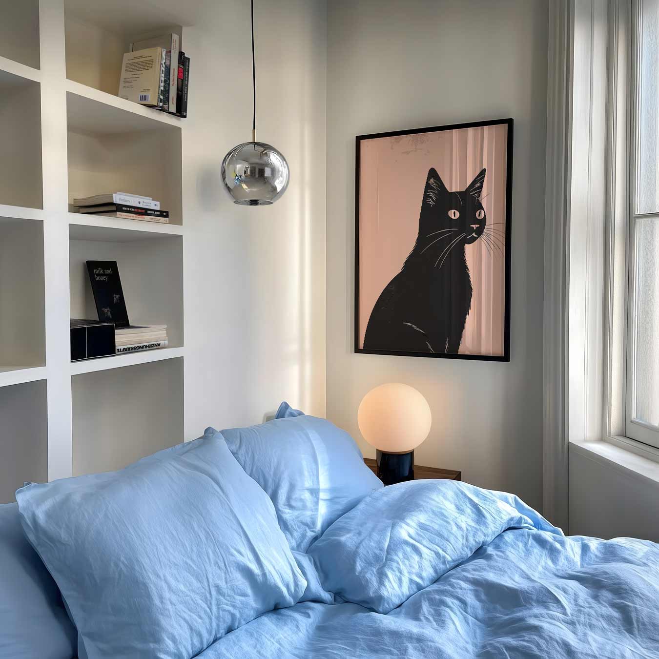 Stijlvolle Kattenkunst voor Thuis Poster-WallArtistic