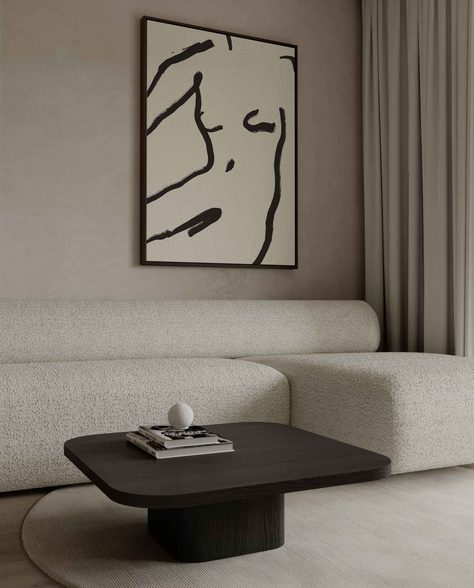 Simpele Elegantie Kunstwerk-canvas-dibond-plexiglas-wanddecoratie-WallArtistic