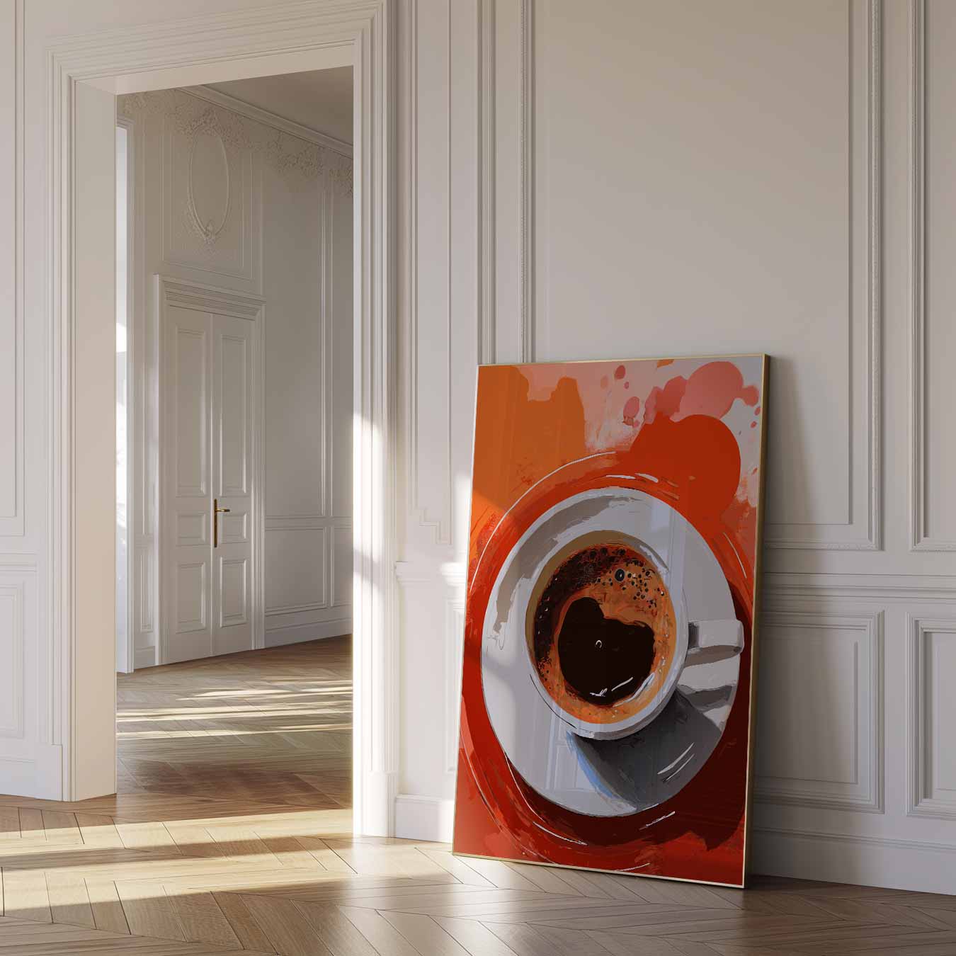 Coffee Love Art Poster