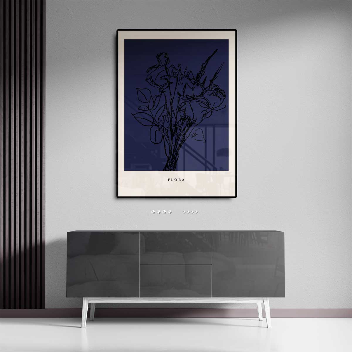 Flora Elegantie Kunstwerk-canvas-dibond-plexiglas-wanddecoratie-WallArtistic