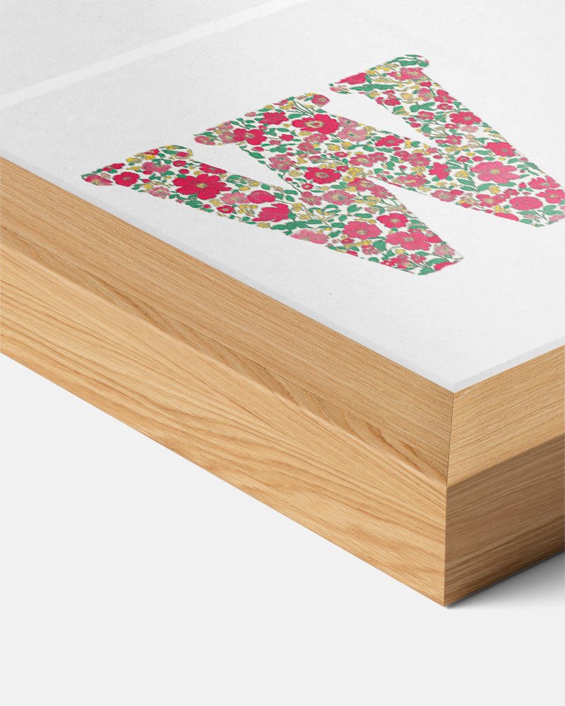 Bloemenpracht Letterposter