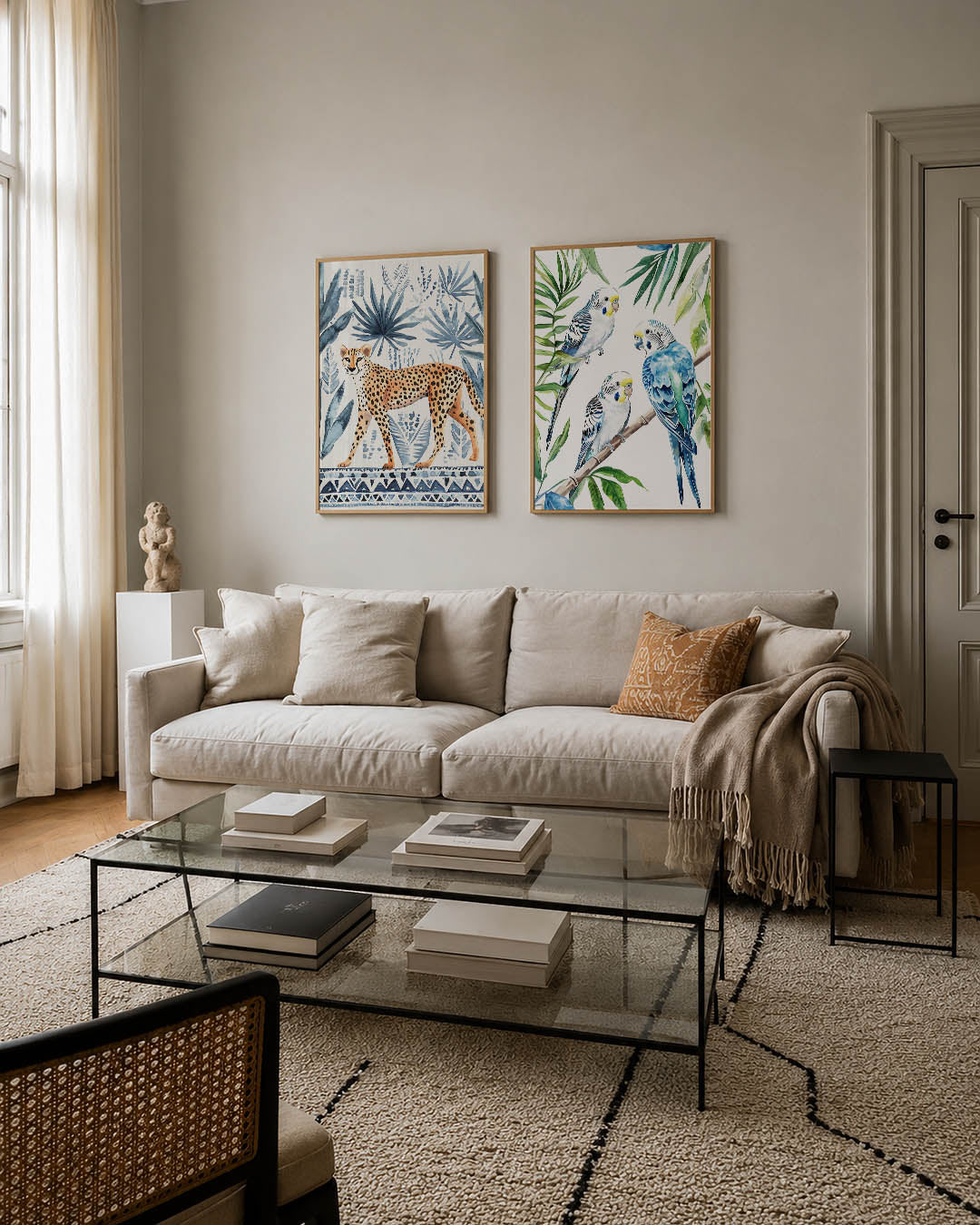 Jungle en patronen Posterset