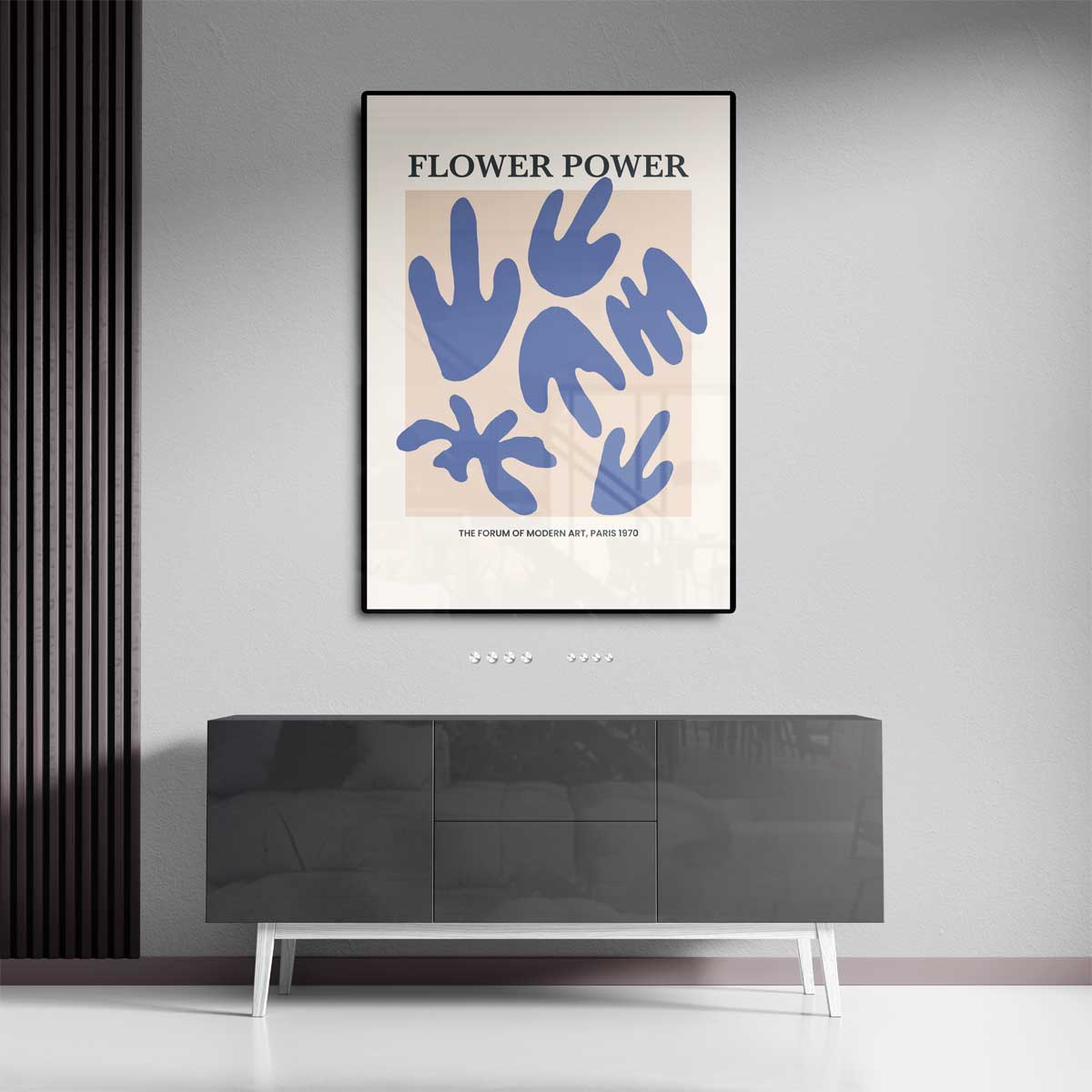 Flower Power Kunstposter