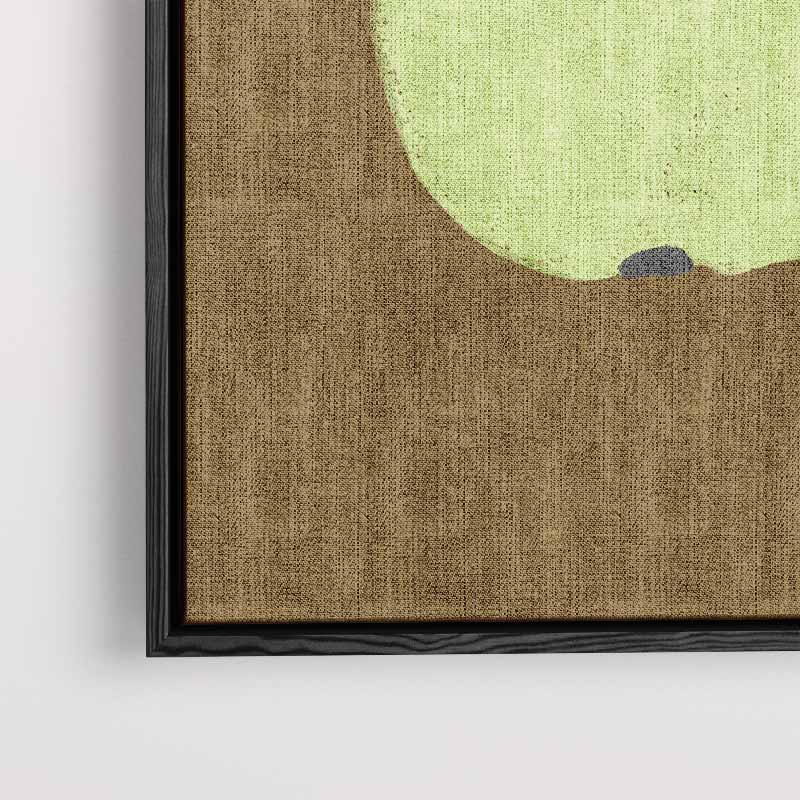 Abstracte Peer Illustratie Kunstwerk-canvas-dibond-plexiglas-wanddecoratie-WallArtistic