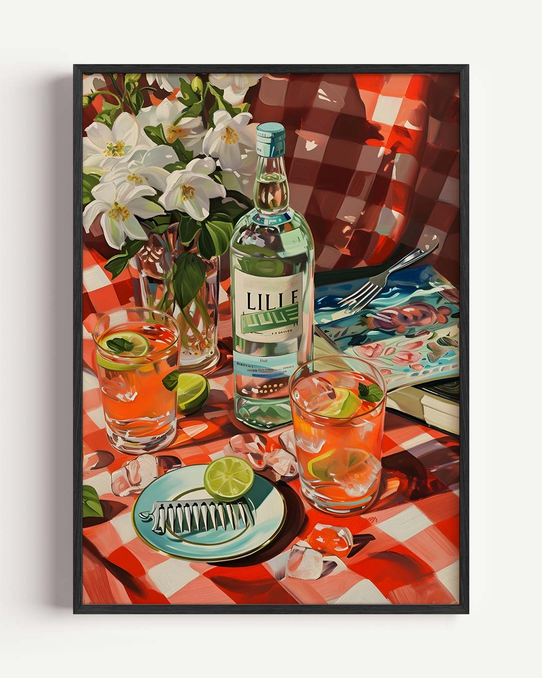 Zomers Tafereel Poster-WallArtistic