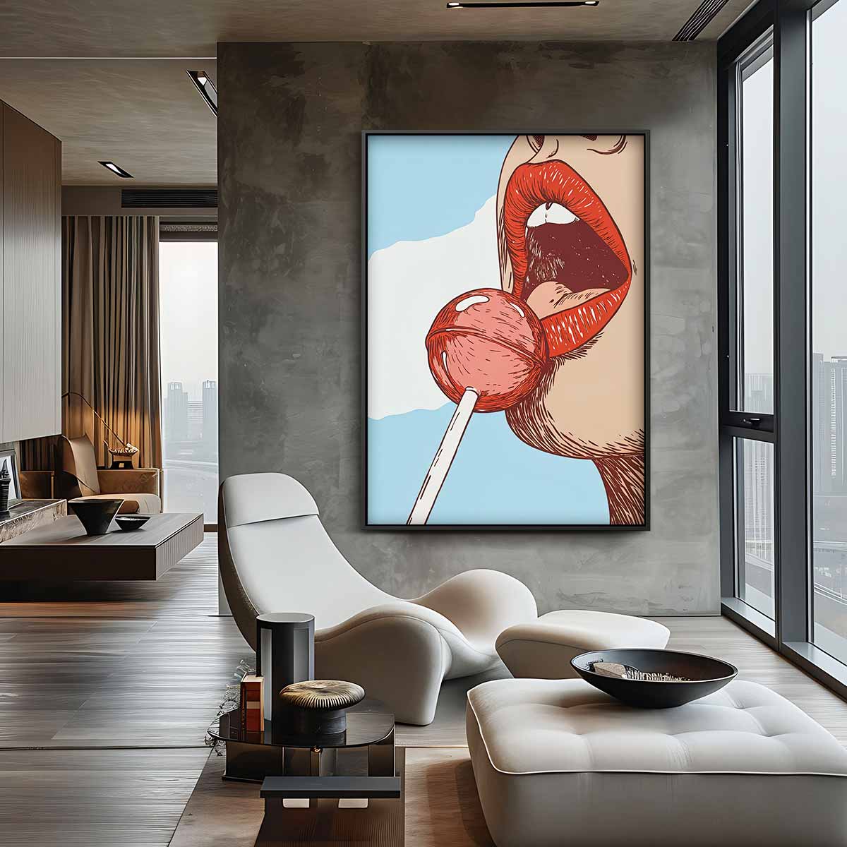 Zoete Verleiding Kunstwerk-canvas-dibond-plexiglas-wanddecoratie-WallArtistic