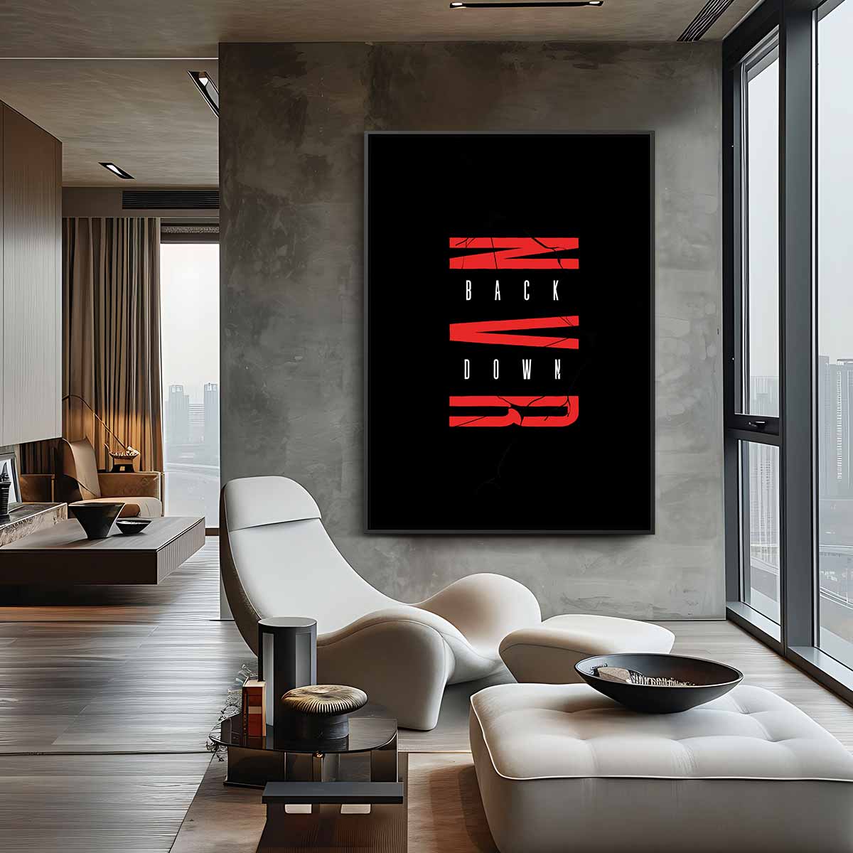 Abstract kunstwerk Kunstwerk-canvas-dibond-plexiglas-wanddecoratie-WallArtistic