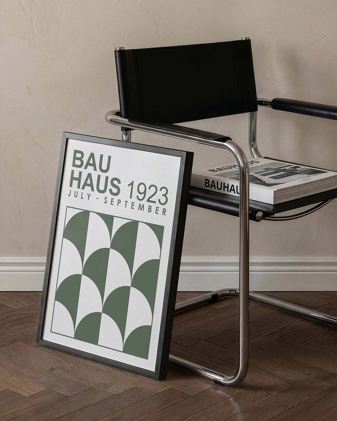 Vormritme en lijnen Poster