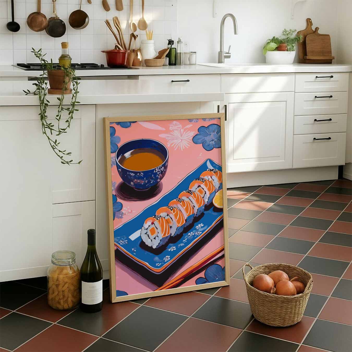 Sushi en Thee Tijd Poster