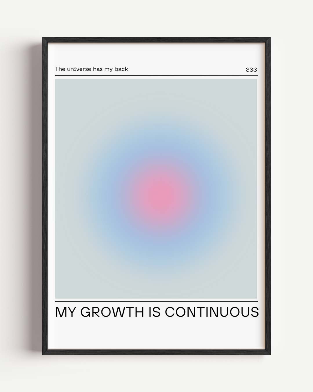 Inspirerende Groeiposter-WallArtistic