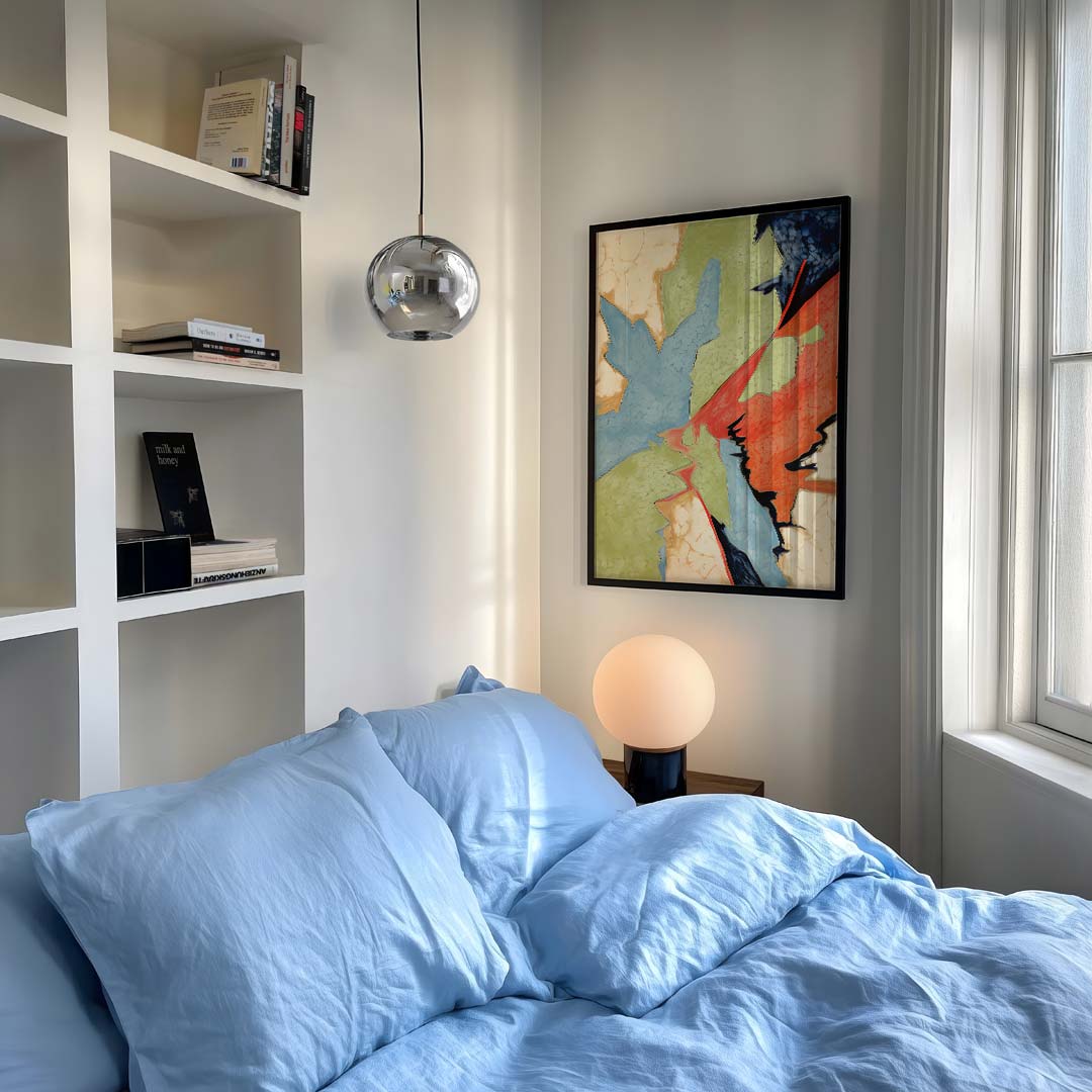 Kleurrijke Abstracte Kunstposter-WallArtistic