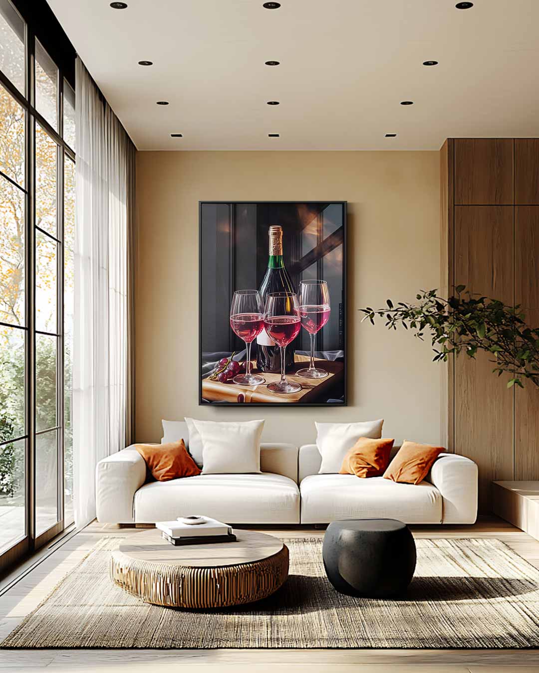 Luxe Wijnmoment Kunstwerk-canvas-dibond-plexiglas-wanddecoratie-WallArtistic