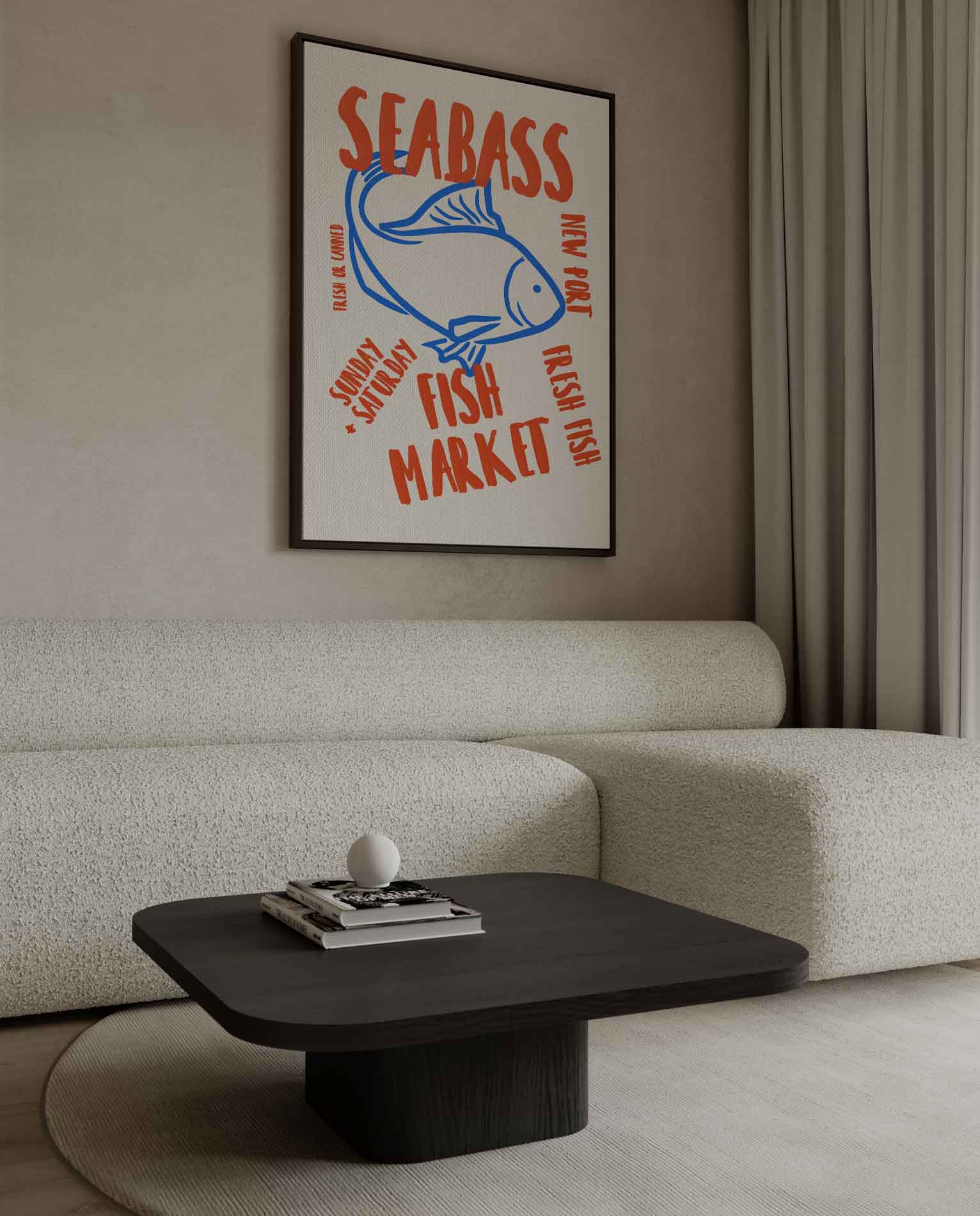 Vismarkt Poster