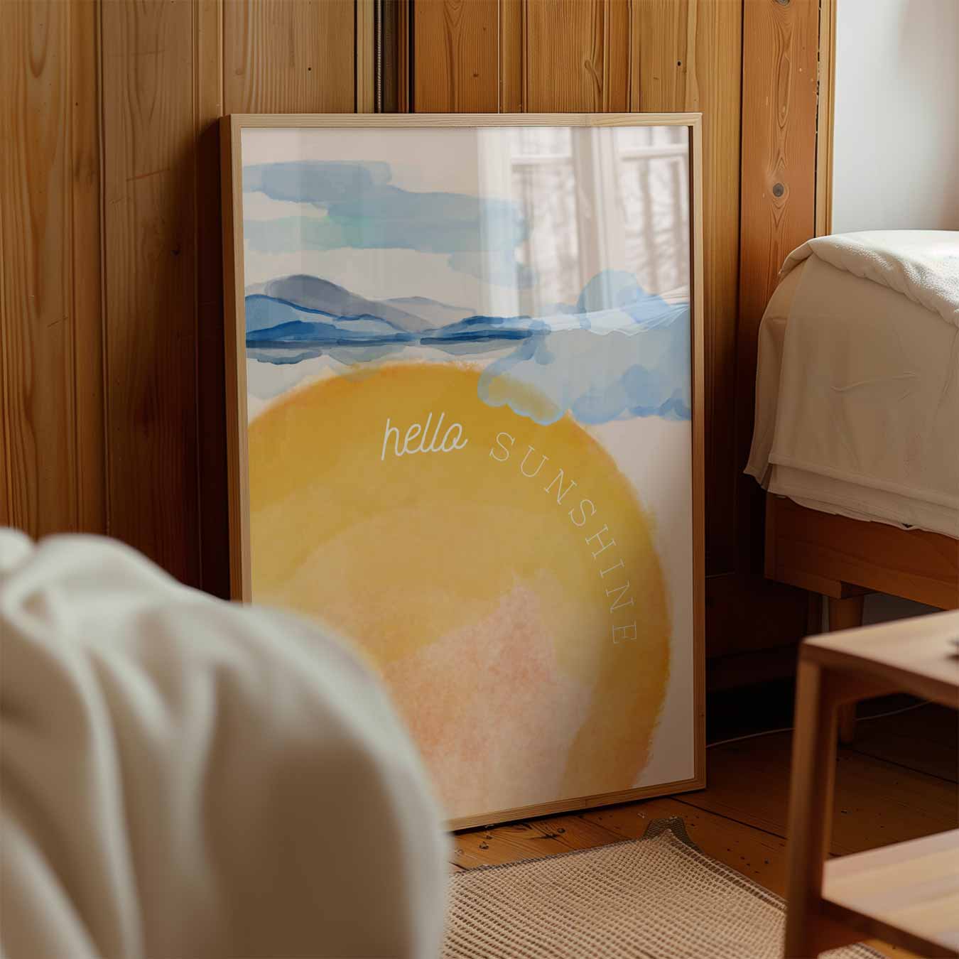 Zonnestraal Vibes Poster-WallArtistic