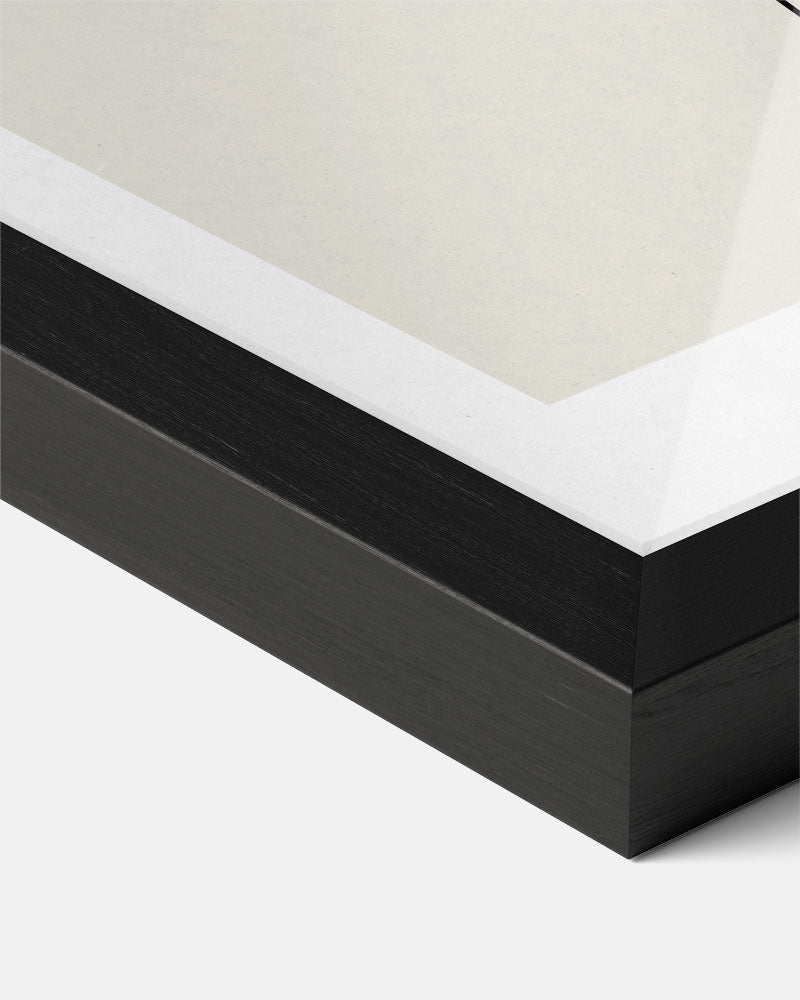 Minimalistische Bloemenlijntekening Poster-WallArtistic