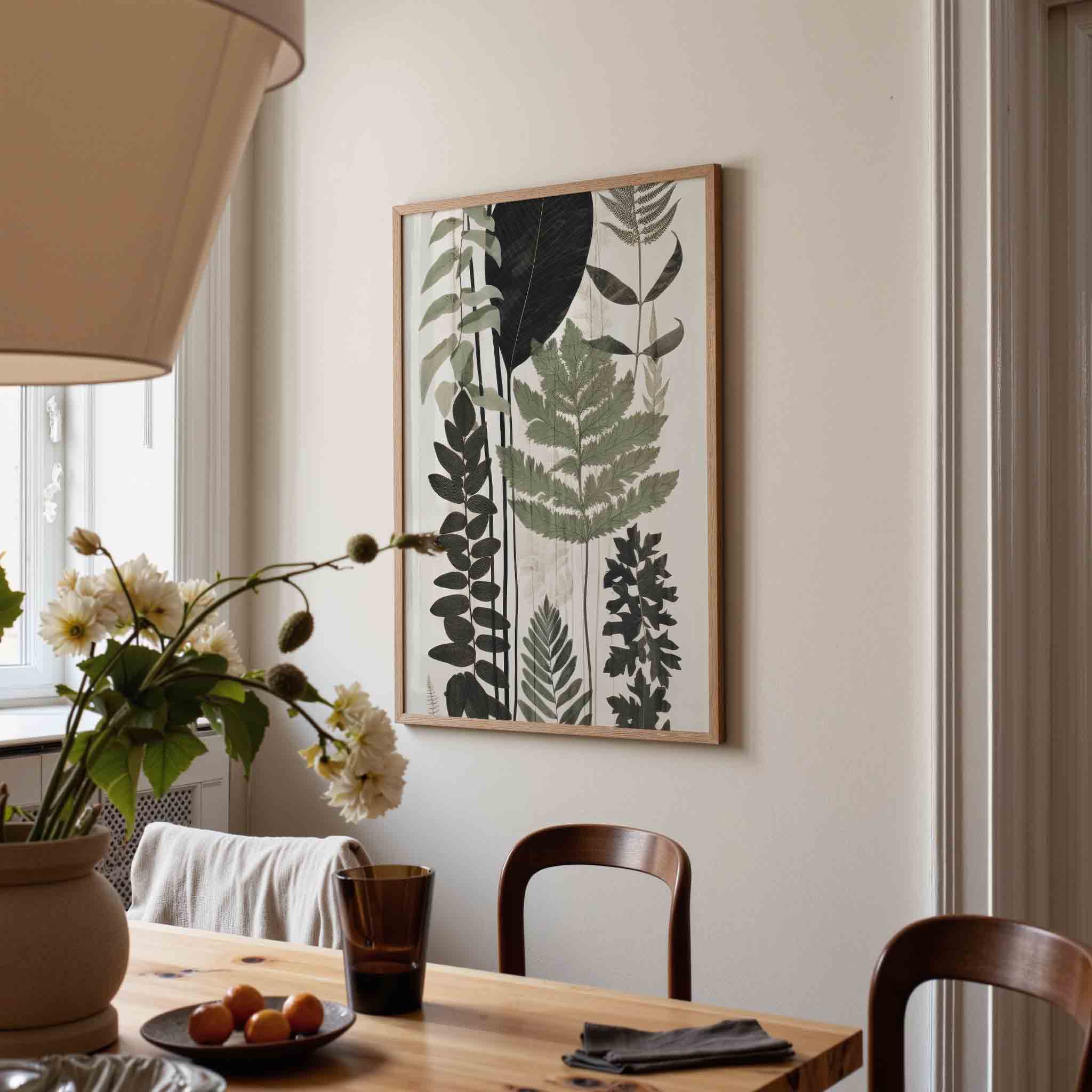 Groene bladeren Poster