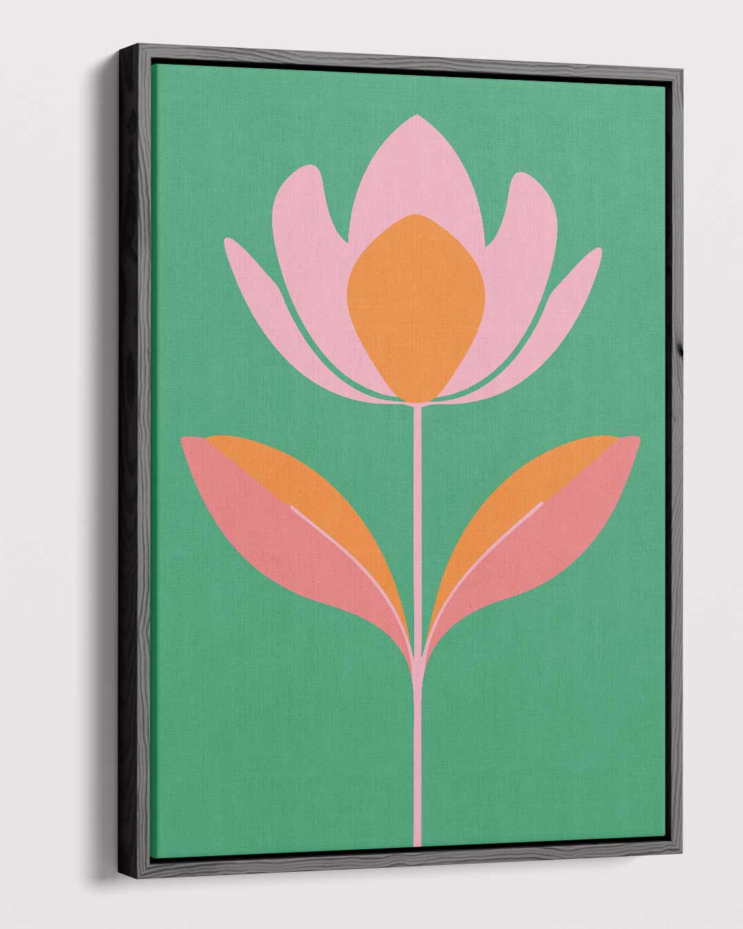 Bloemvol Geluk Kunstwerk-canvas-dibond-plexiglas-wanddecoratie-WallArtistic