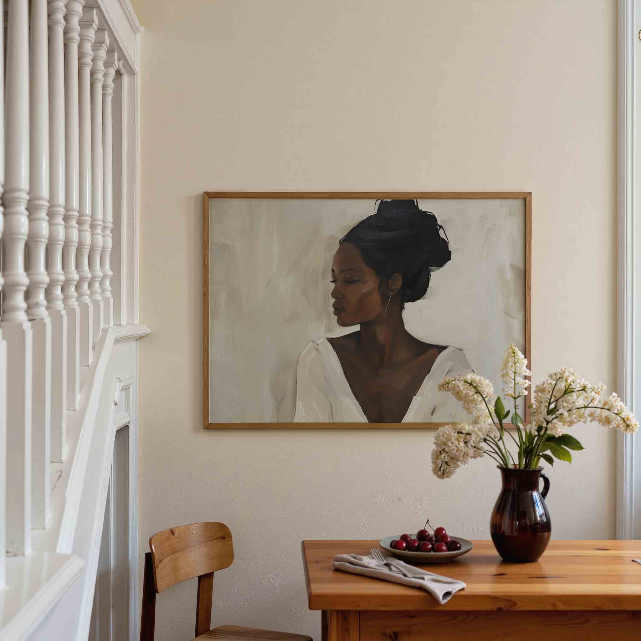 Vrouwelijk portret Poster
