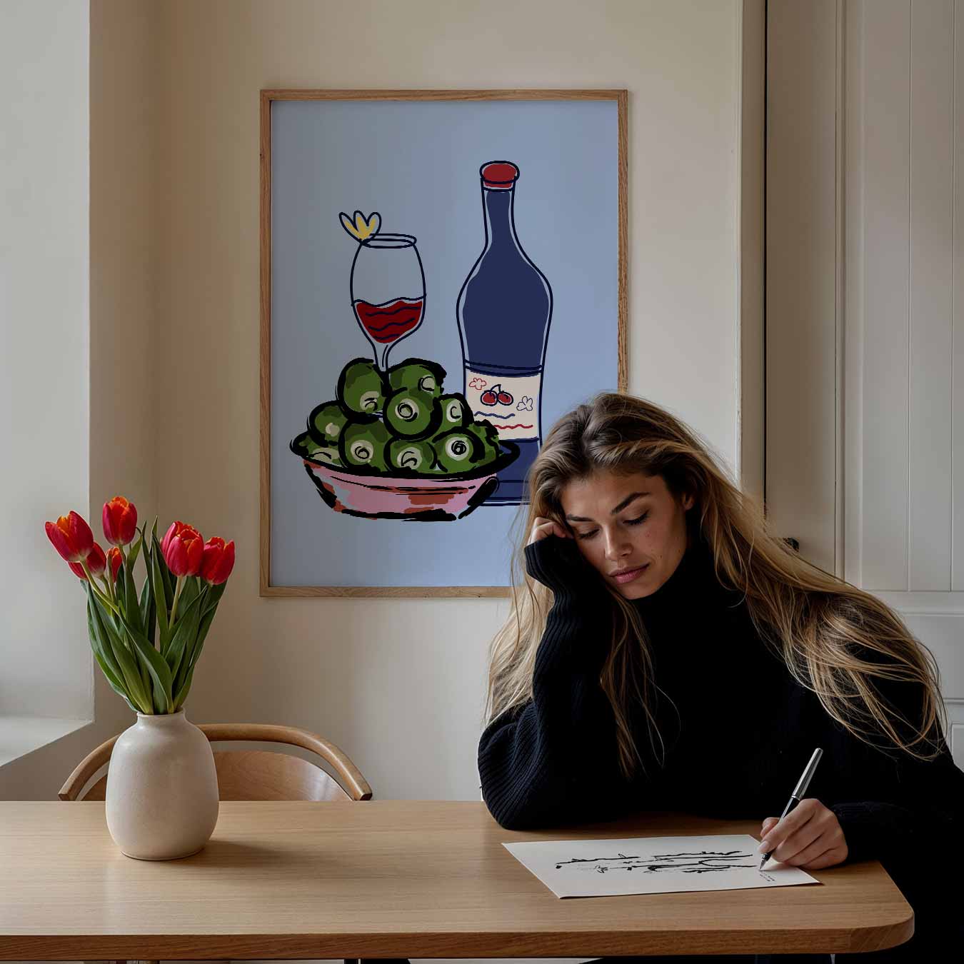 Gezellige Borrel Avond Poster
