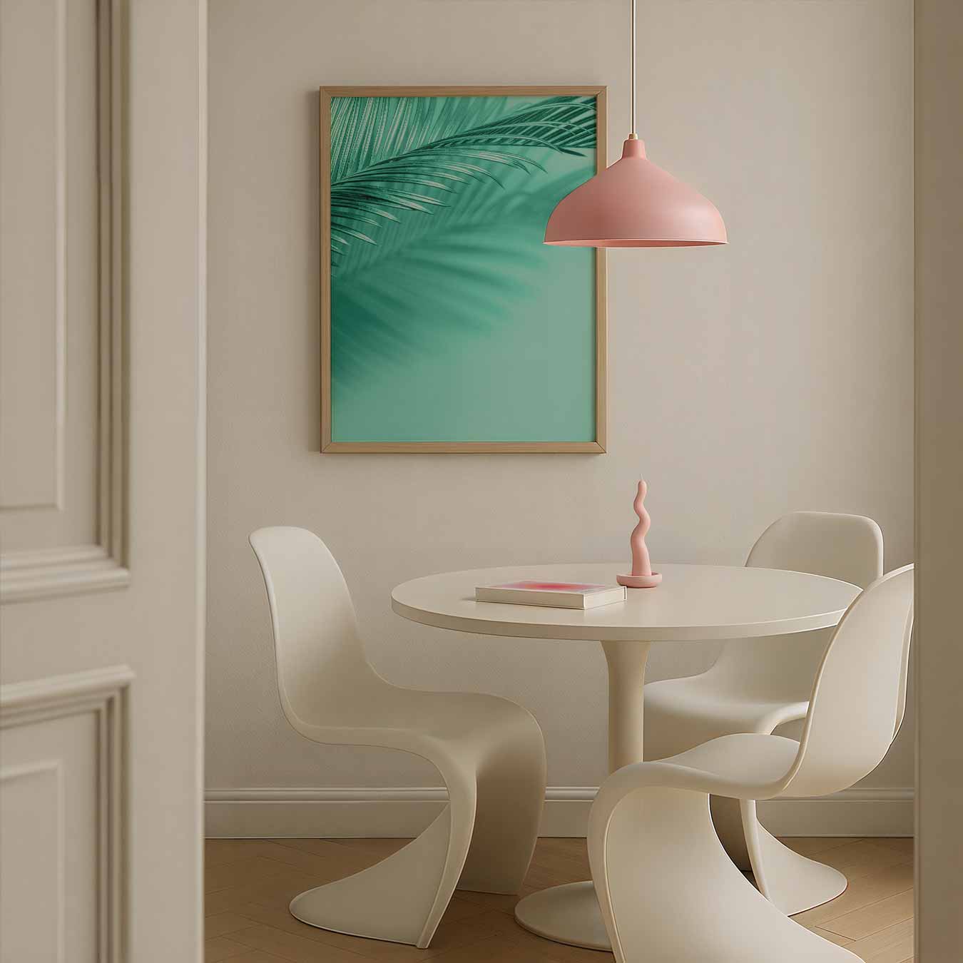 Tropical Leaf Dreams Poster