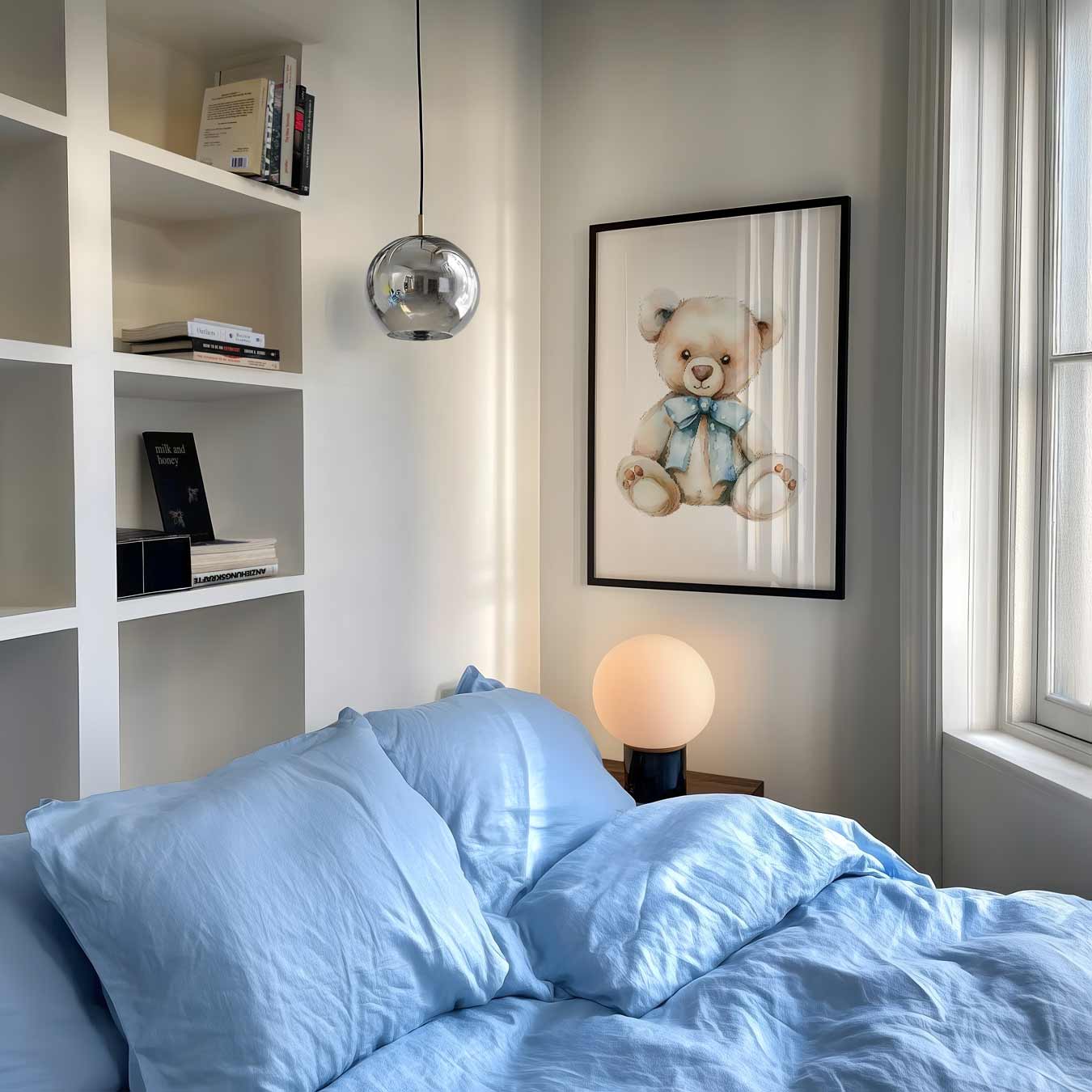 Schattige Teddyberen Poster-WallArtistic