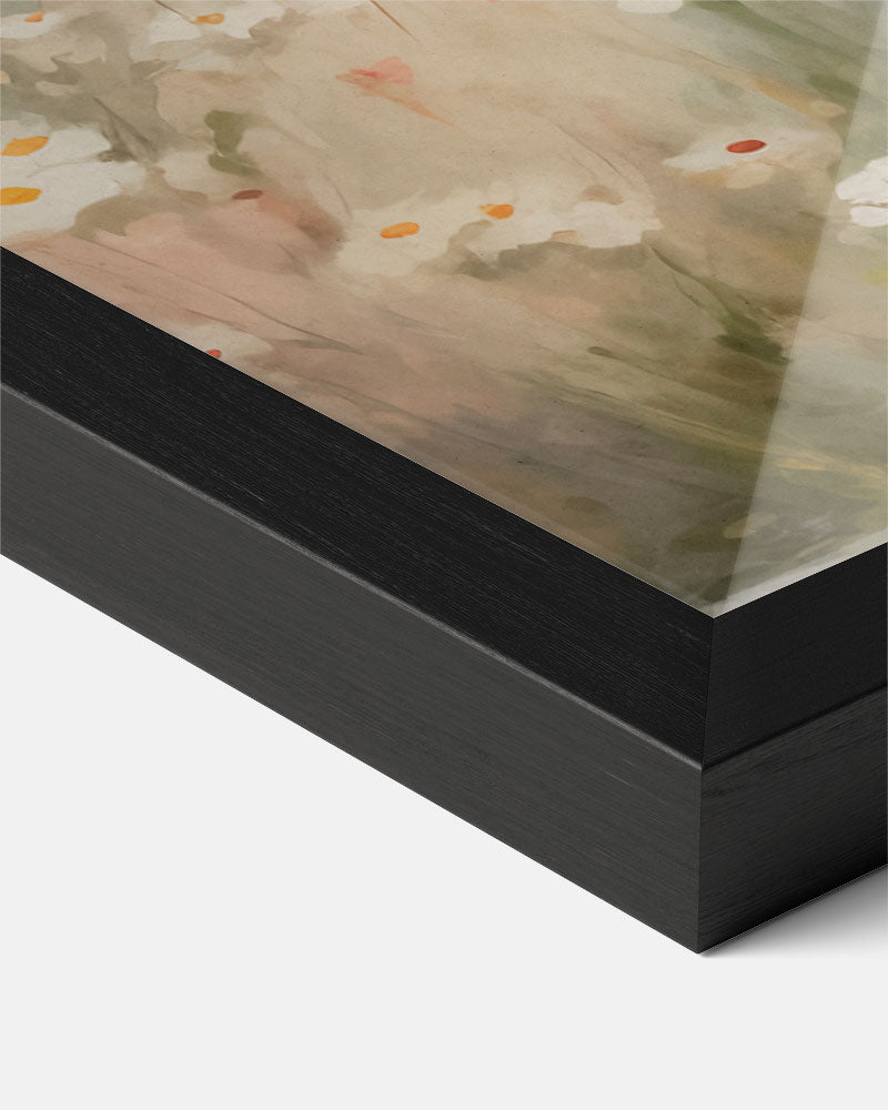 Rustieke Bloemenweide Poster-WallArtistic