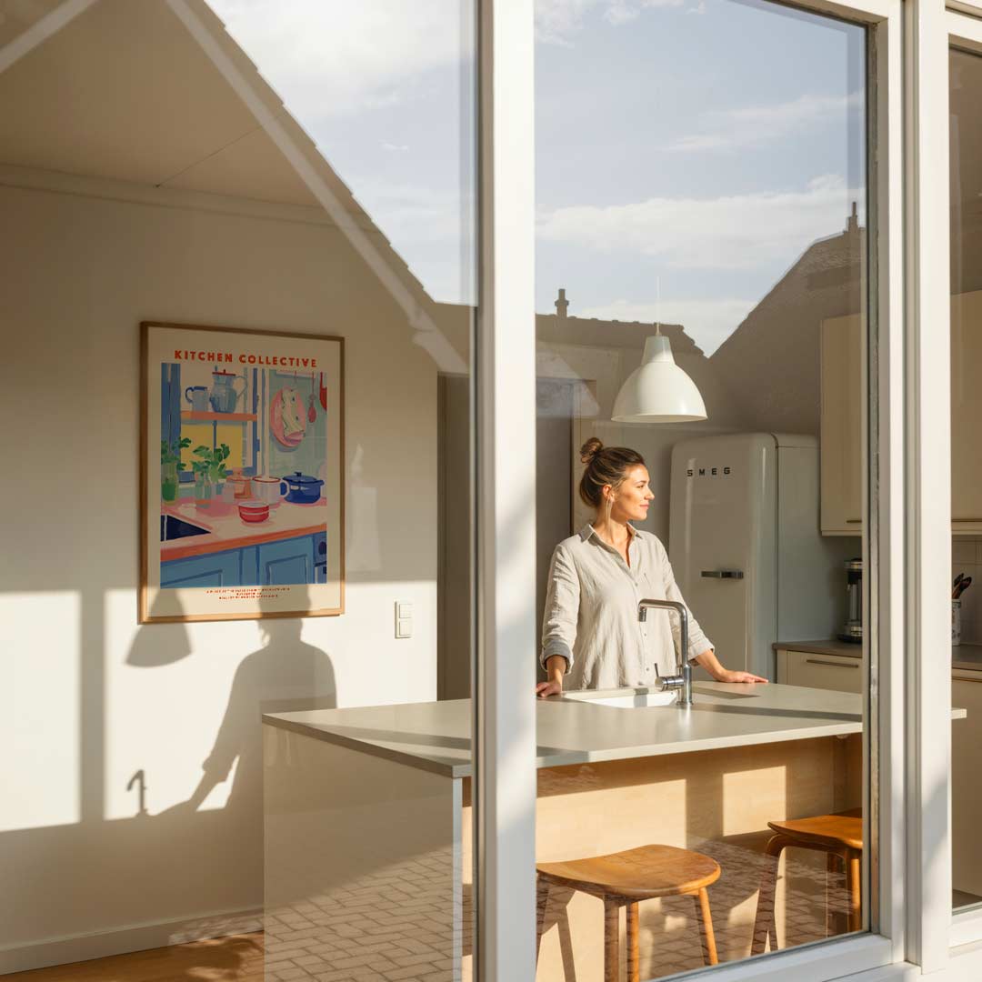 Keuken Kunstzinnigheid Poster-WallArtistic