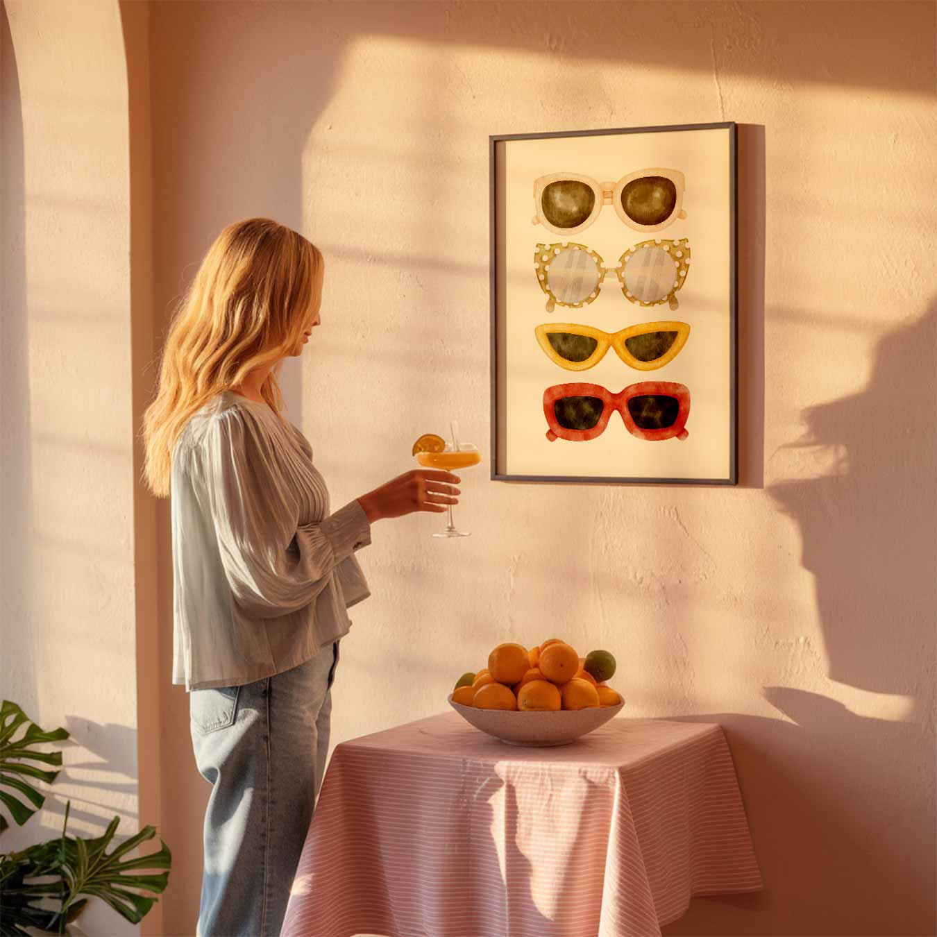 Zonnebrillen Collectie Poster-WallArtistic