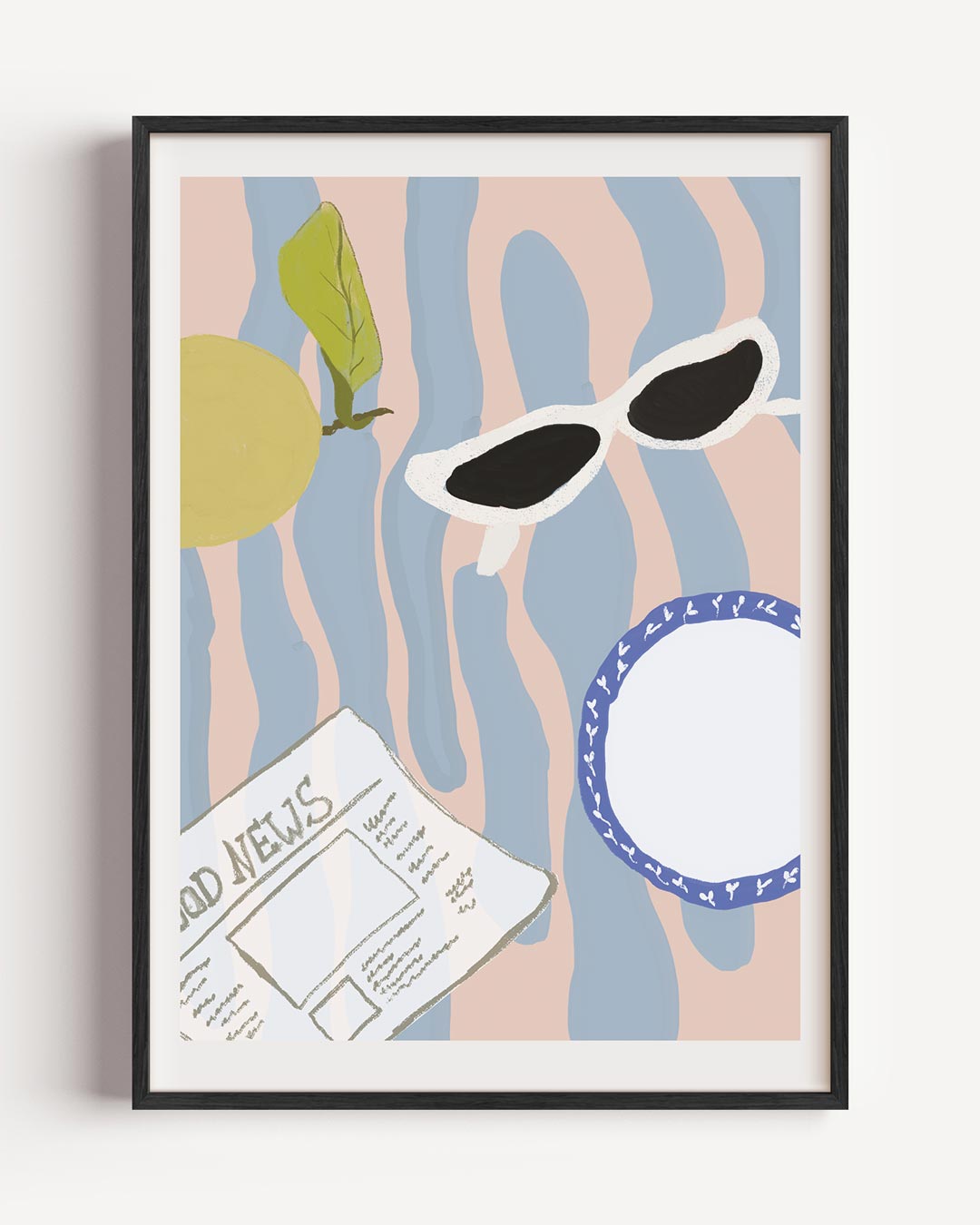 Zomerse Vibes Poster-WallArtistic