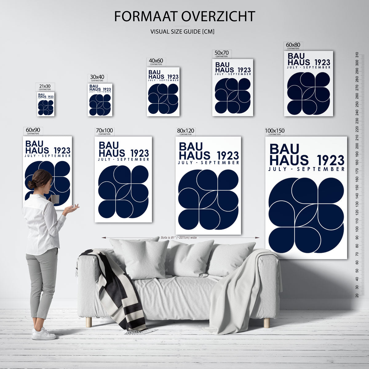 Vorm en kleur Poster