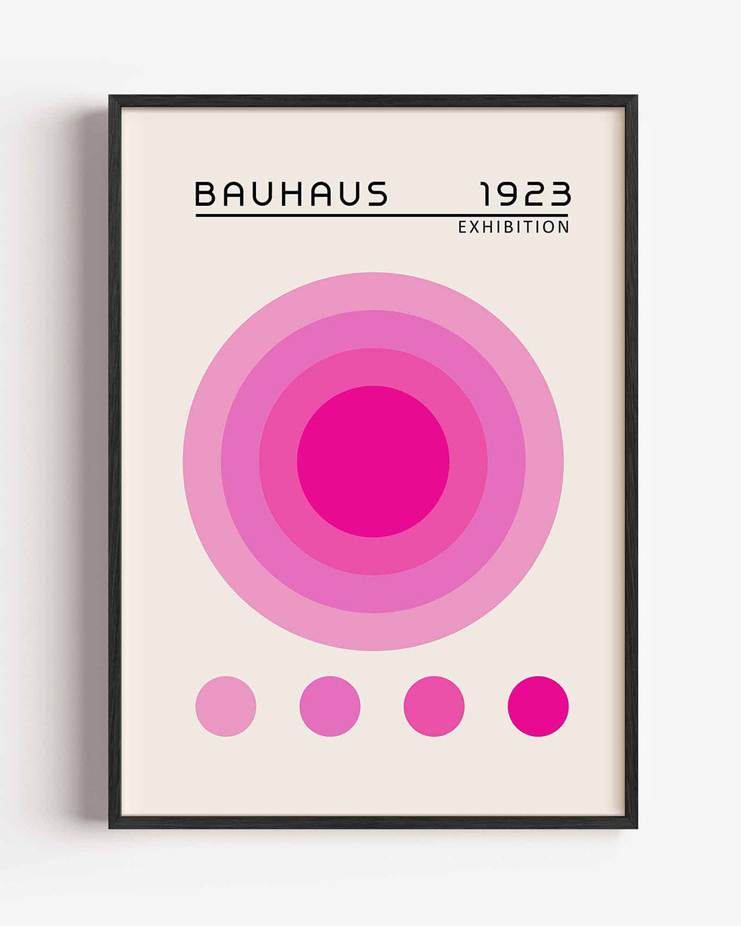 Cirkelvormen en kleur Poster